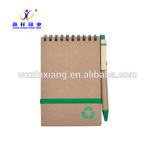 A6 Kraft Recycling Spiralpapier Notebook 14,8 cm * 21 cm